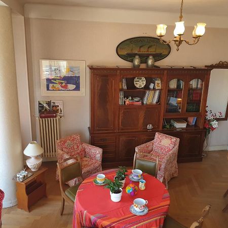 Grand Appartement Art Deco Plein Centre Face Gare Sncf Nice Luaran gambar
